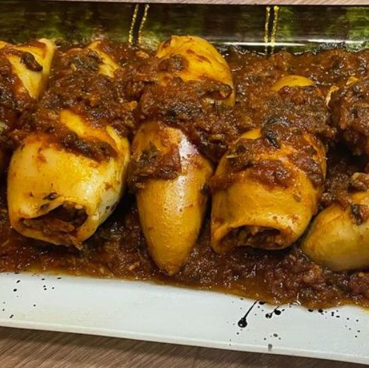 Calamars Farcis Au Riz