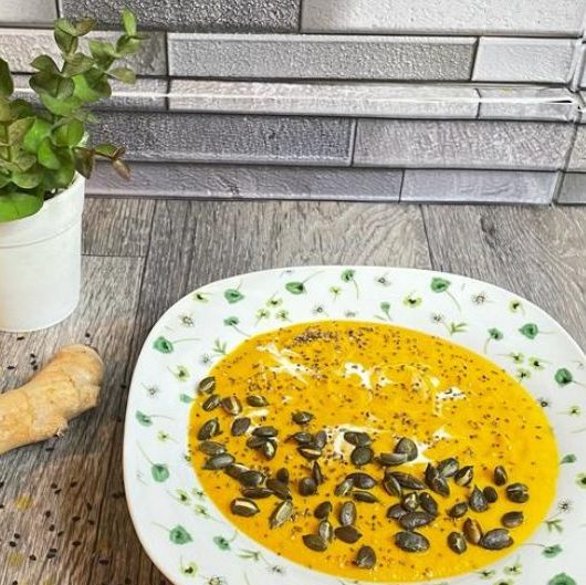 Soupe De Carottes Au Gingembre Et Miel