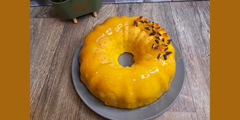 Cake à l’Orange et Farine de Maïs