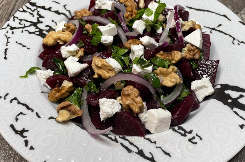Salade de Betteraves et Fromage Blanc